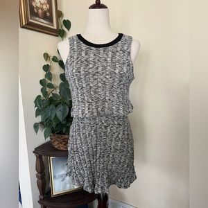 Lush Keyhole Sleeveless Tunic Sweater Dress sz M